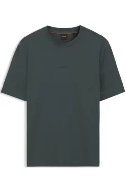 Relaxed-fit T-shirt with a layered logo print
