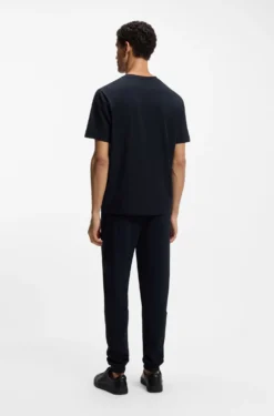 Relaxed-fit T-shirt with a layered logo print