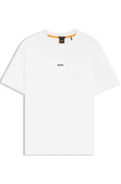 Relaxed-fit T-shirt with a layered logo print