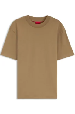 Relaxed-fit T-shirt with central logo detail
