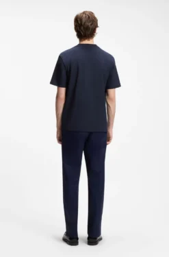 Relaxed-fit T-shirt with central logo detail
