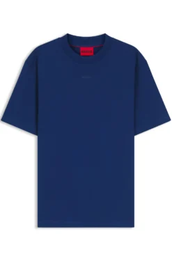 Relaxed-fit T-shirt with central logo detail