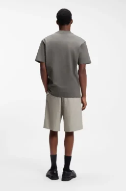 Relaxed-fit T-shirt with central logo detail