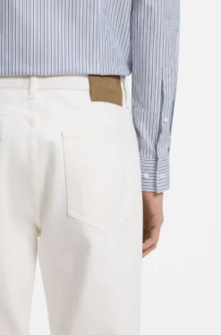 Relaxed-tapered-fit jeans