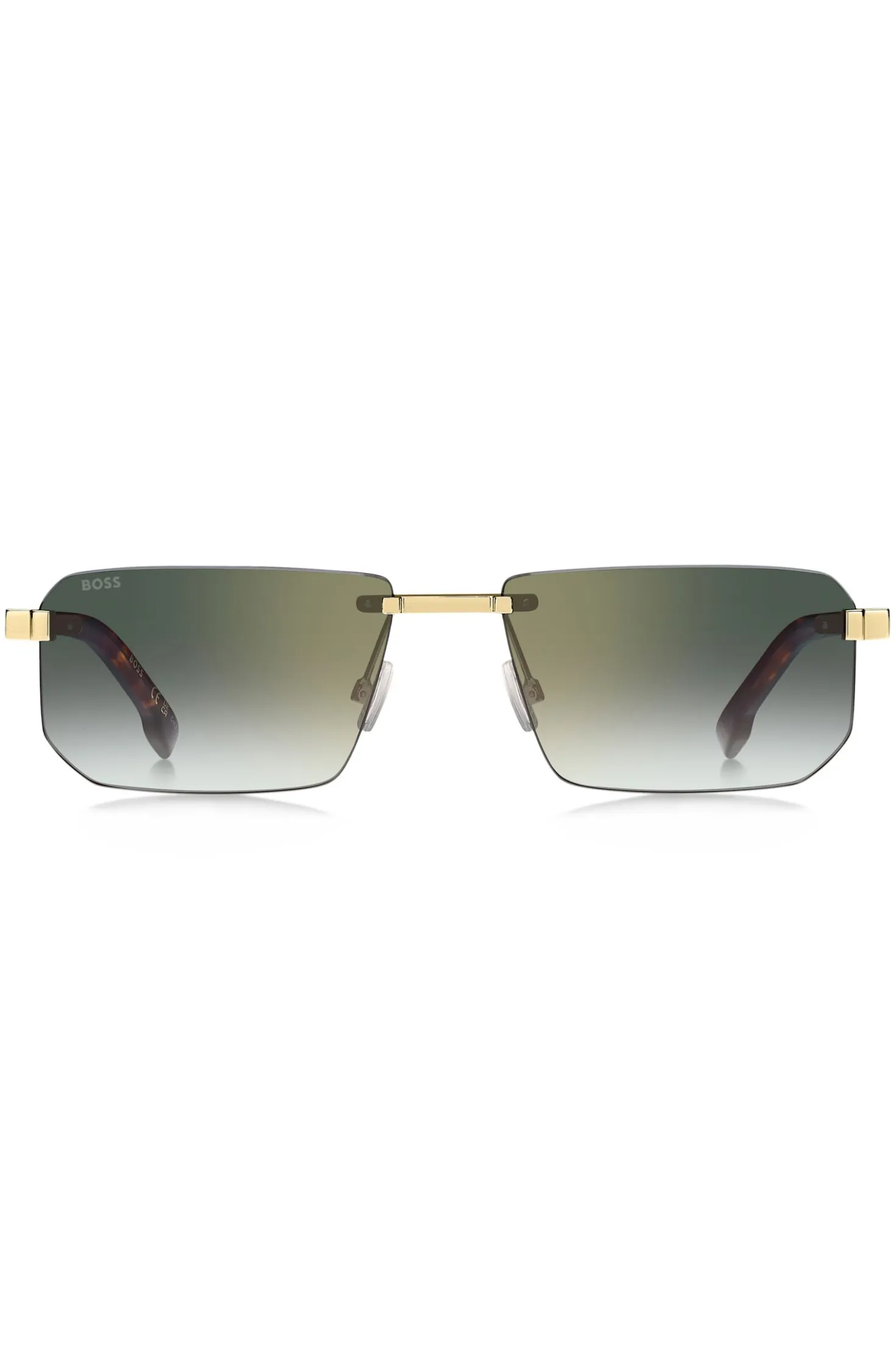 Rimless sunglasses with Double B monogram