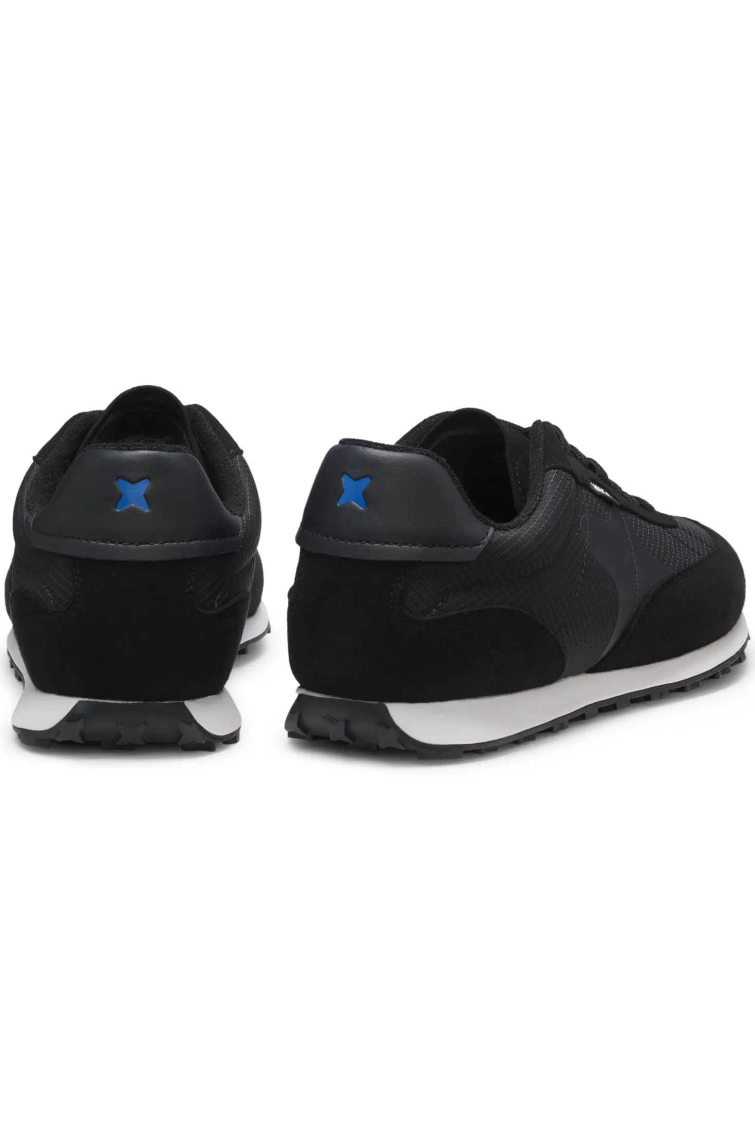 Ripstop lace-up trainers with EVA-rubber sole