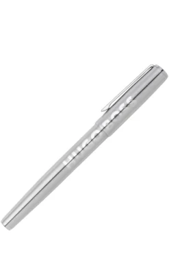 Rollerball pen in brass with chrome plating