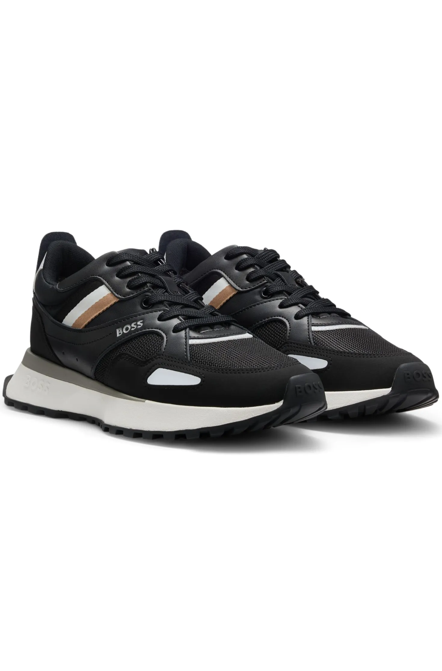 Running-style trainers with EVA-rubber outsole