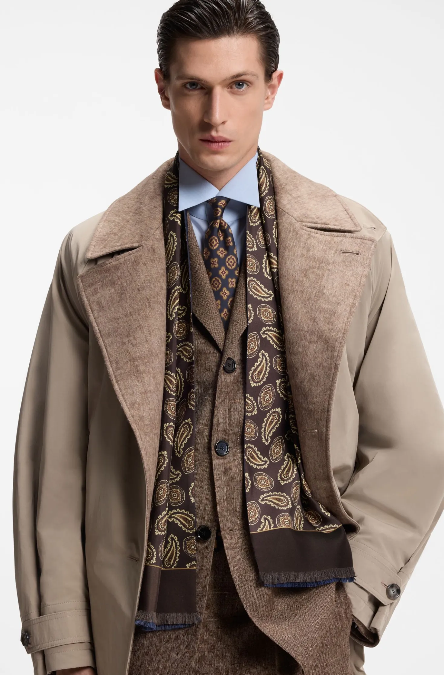 Runway neckwear gift set in silk