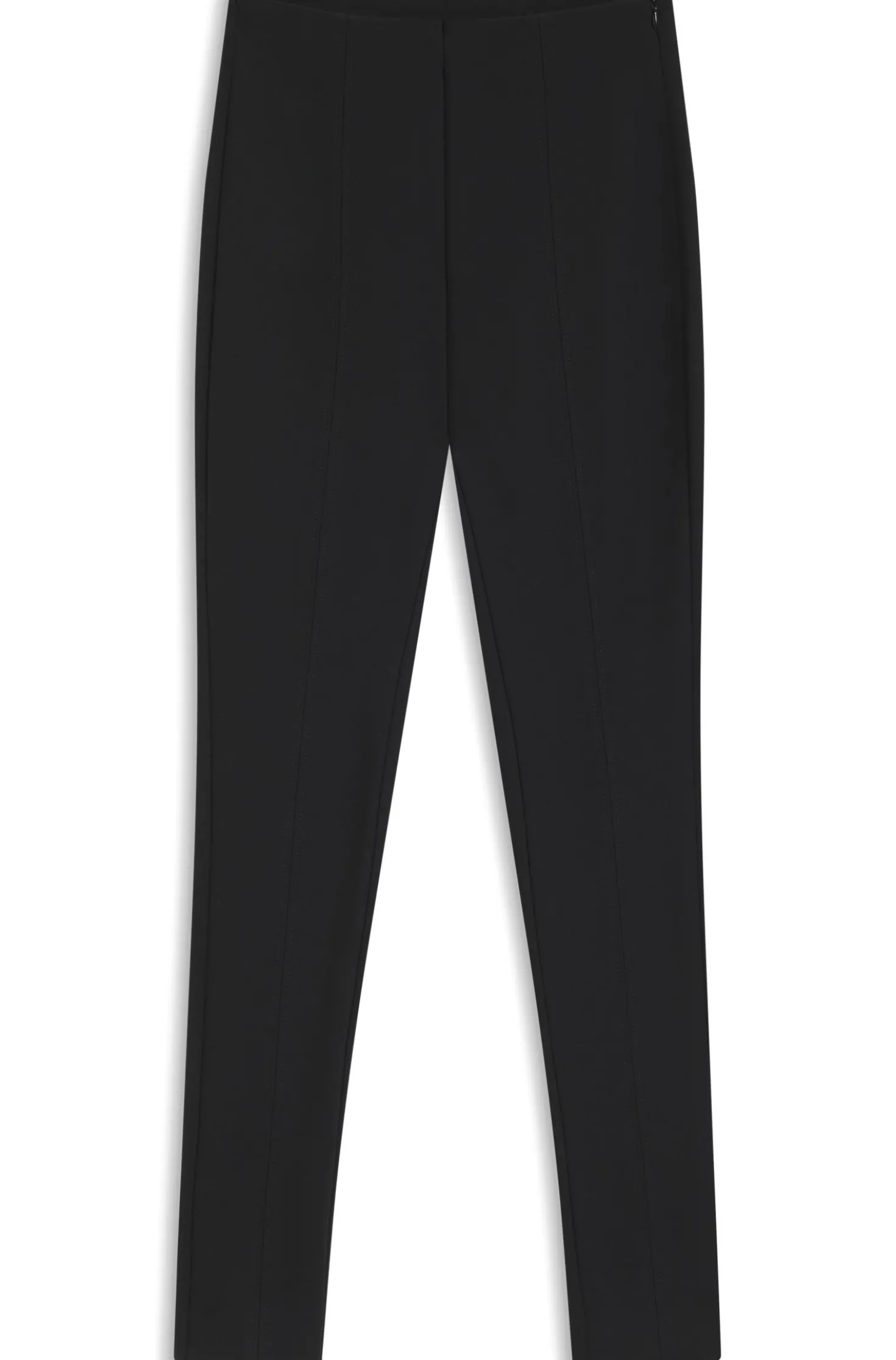 Seam-detail leggings in Punto Milano jersey