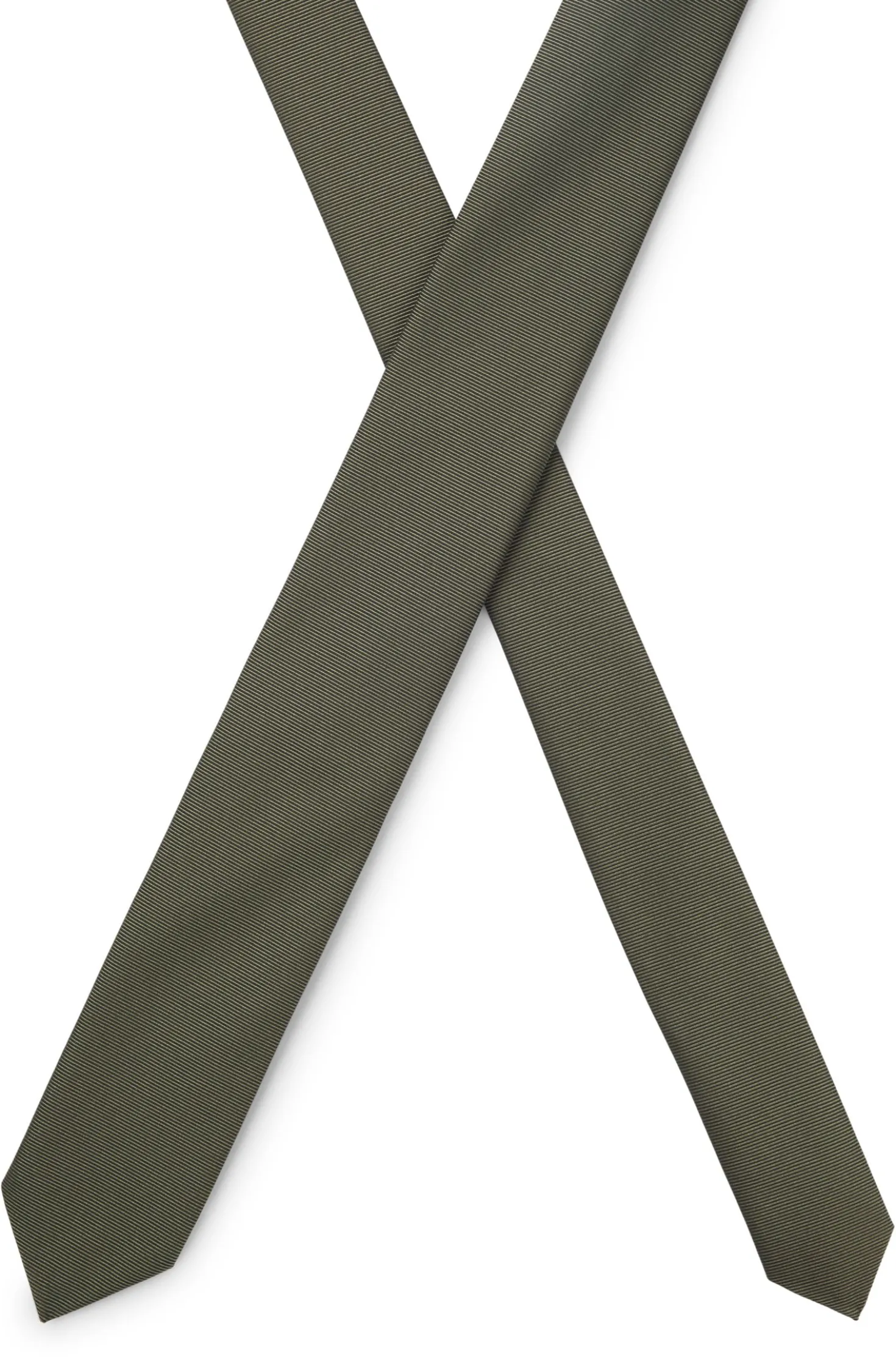 Silk-blend tie with jacquard weave