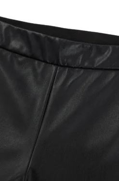 Skinny-fit high-waisted trousers with side zip