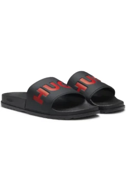 Slides with logo strap