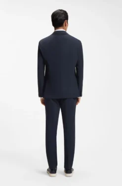 Slim-fit blazer in performance stretch fabric