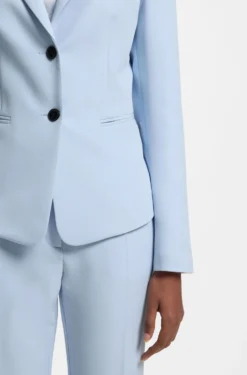Slim-fit blazer in stretch material
