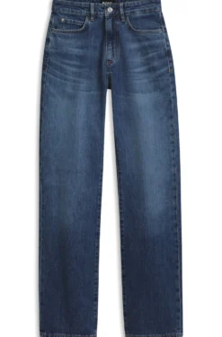 Slim-fit cropped jeans in stretch denim