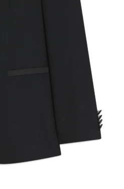 Slim-fit evening suit in stretch twill