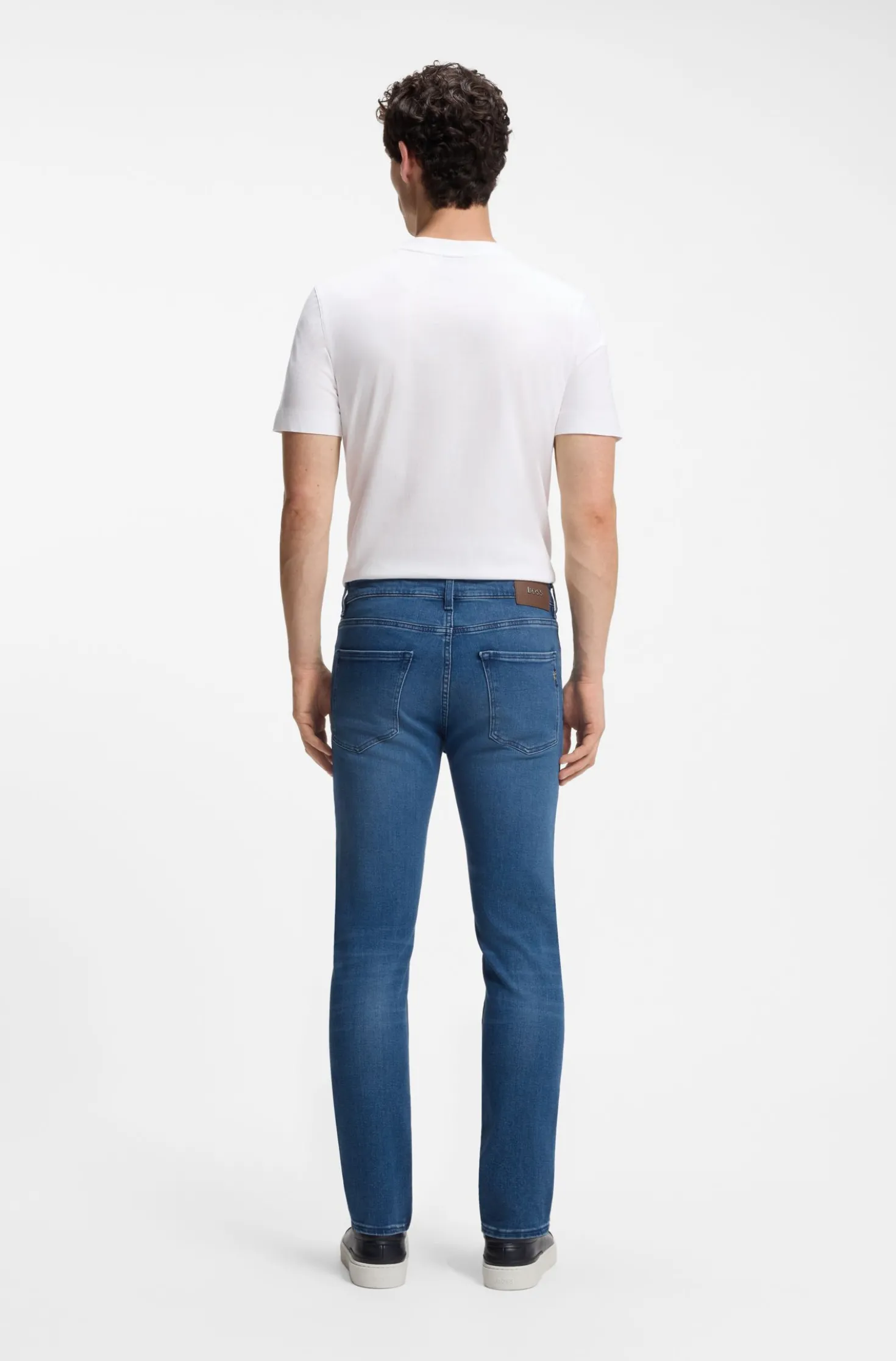 Slim-fit jeans in super-soft stretch denim
