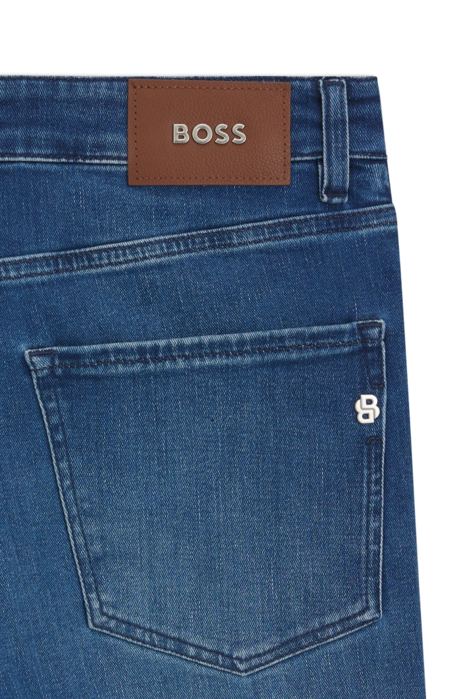 Slim-fit jeans in super-soft stretch denim