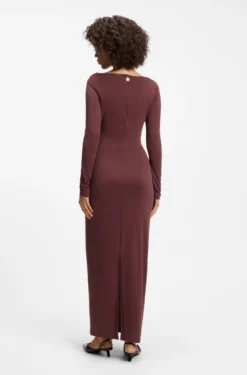 Slim-fit jersey dress