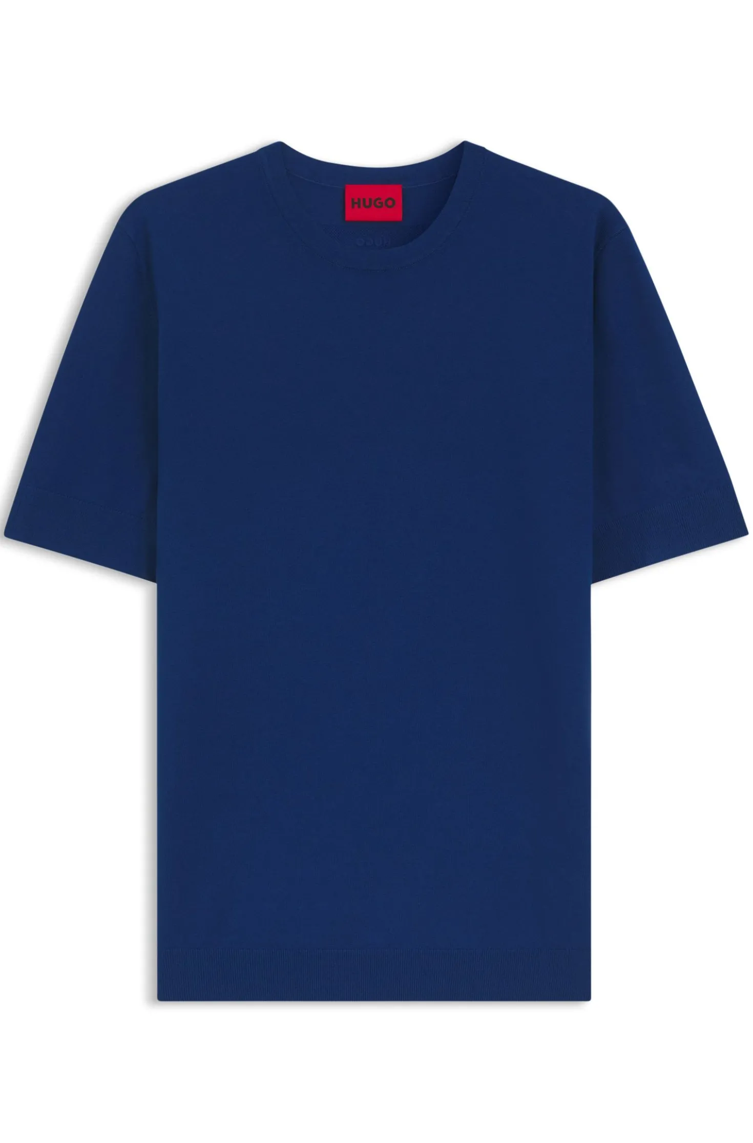 Slim-fit knit T-shirt