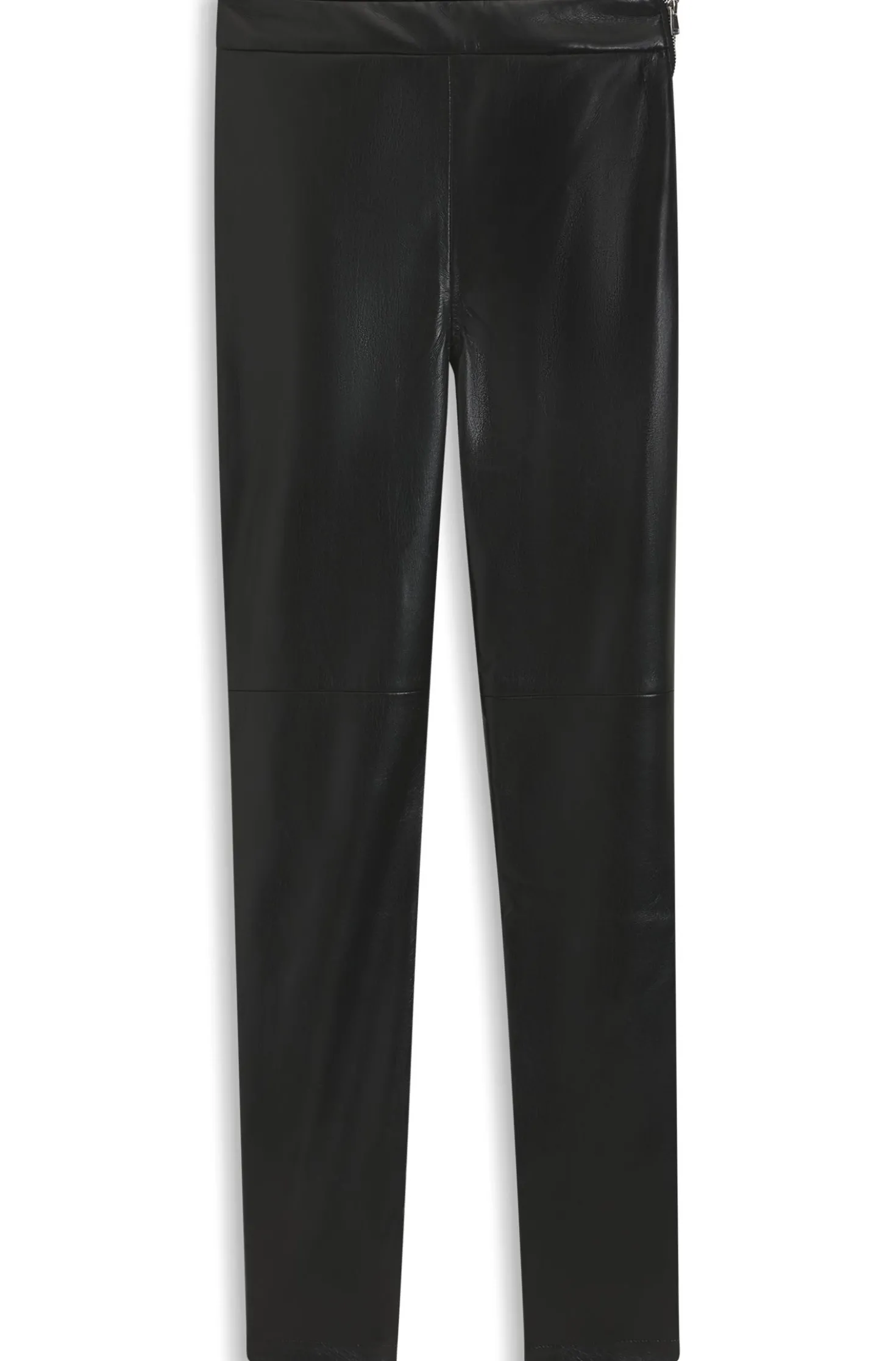 Slim-fit leggings in faux leather