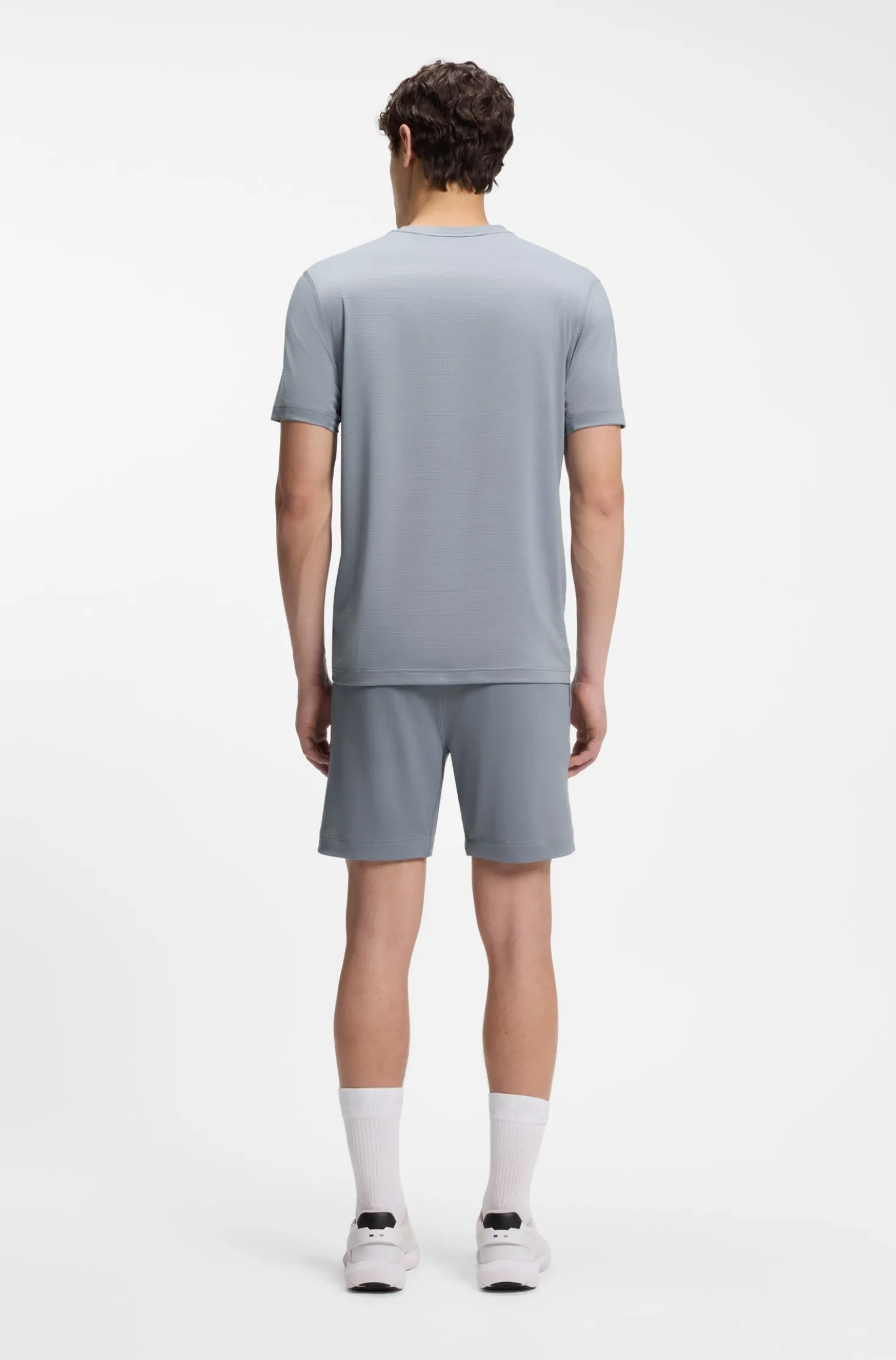 Slim-fit performance T-shirt with logo