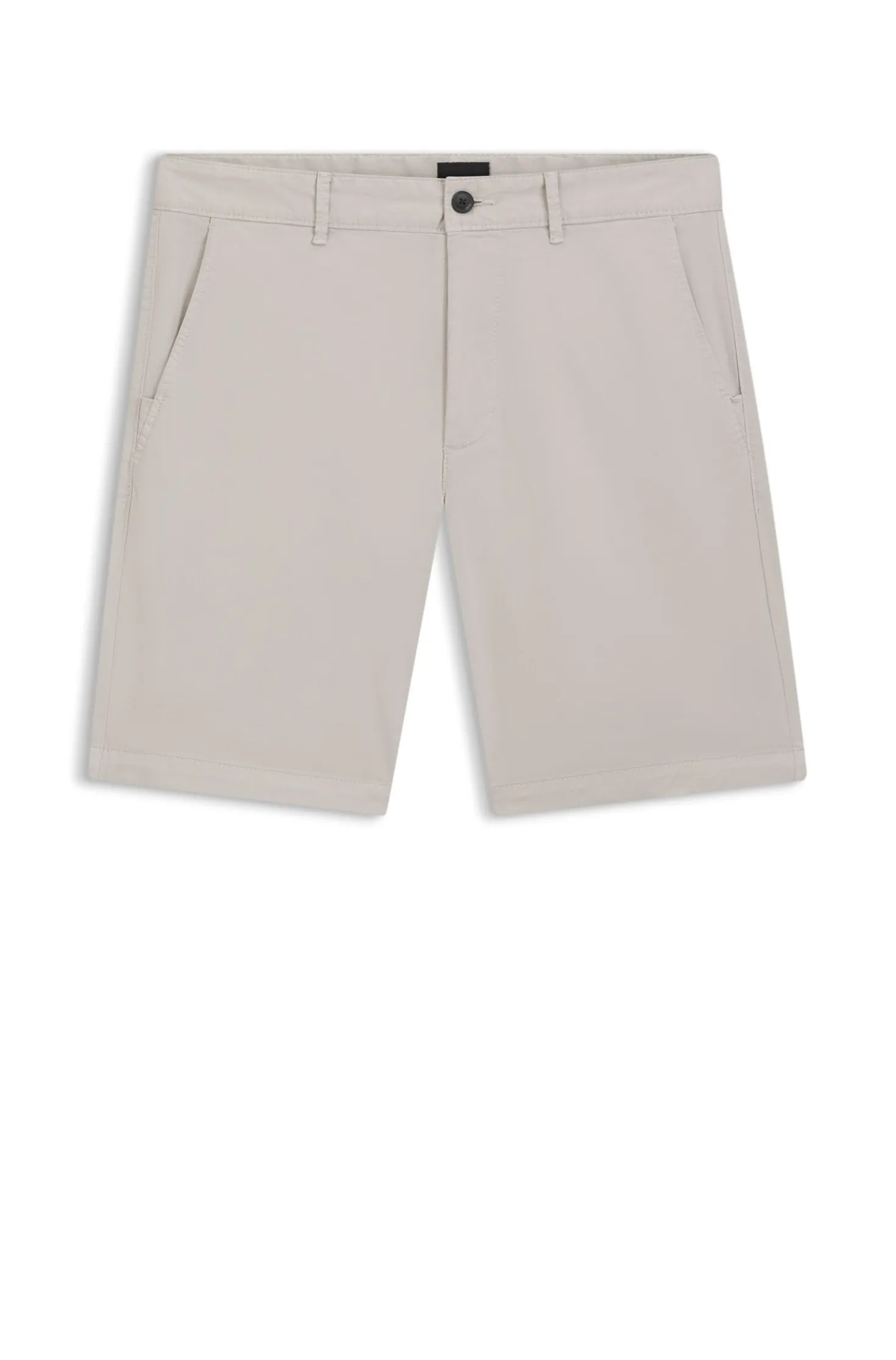 Slim-fit shorts in stretch-cotton twill