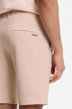 Slim-fit shorts in water-repellent stretch fabric