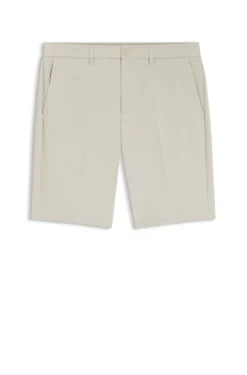 Slim-fit shorts in water-repellent stretch fabric