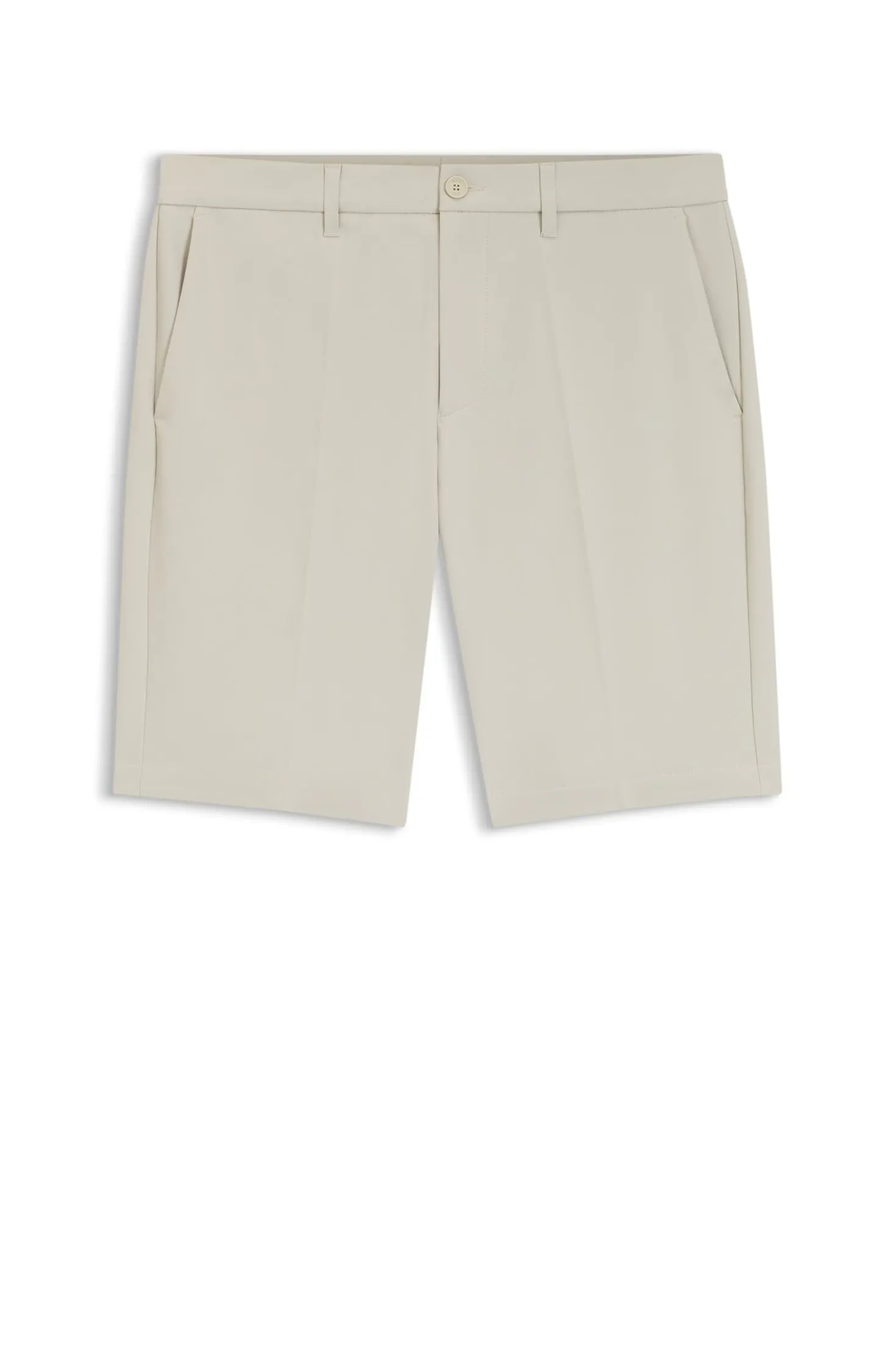 Slim-fit shorts in water-repellent stretch fabric