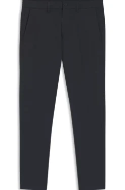 Slim-fit technical trousers with four-way stretch