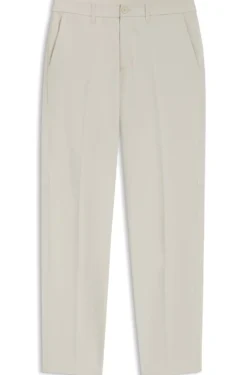 Slim-fit technical trousers with four-way stretch