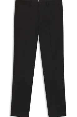 Slim-fit trousers in cotton, cashmere and stretch