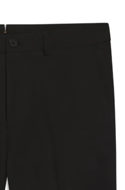 Slim-fit trousers in cotton, cashmere and stretch