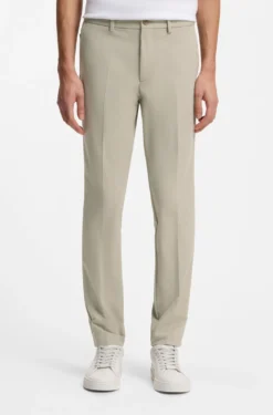 Slim-fit trousers in four-way stretch fabric