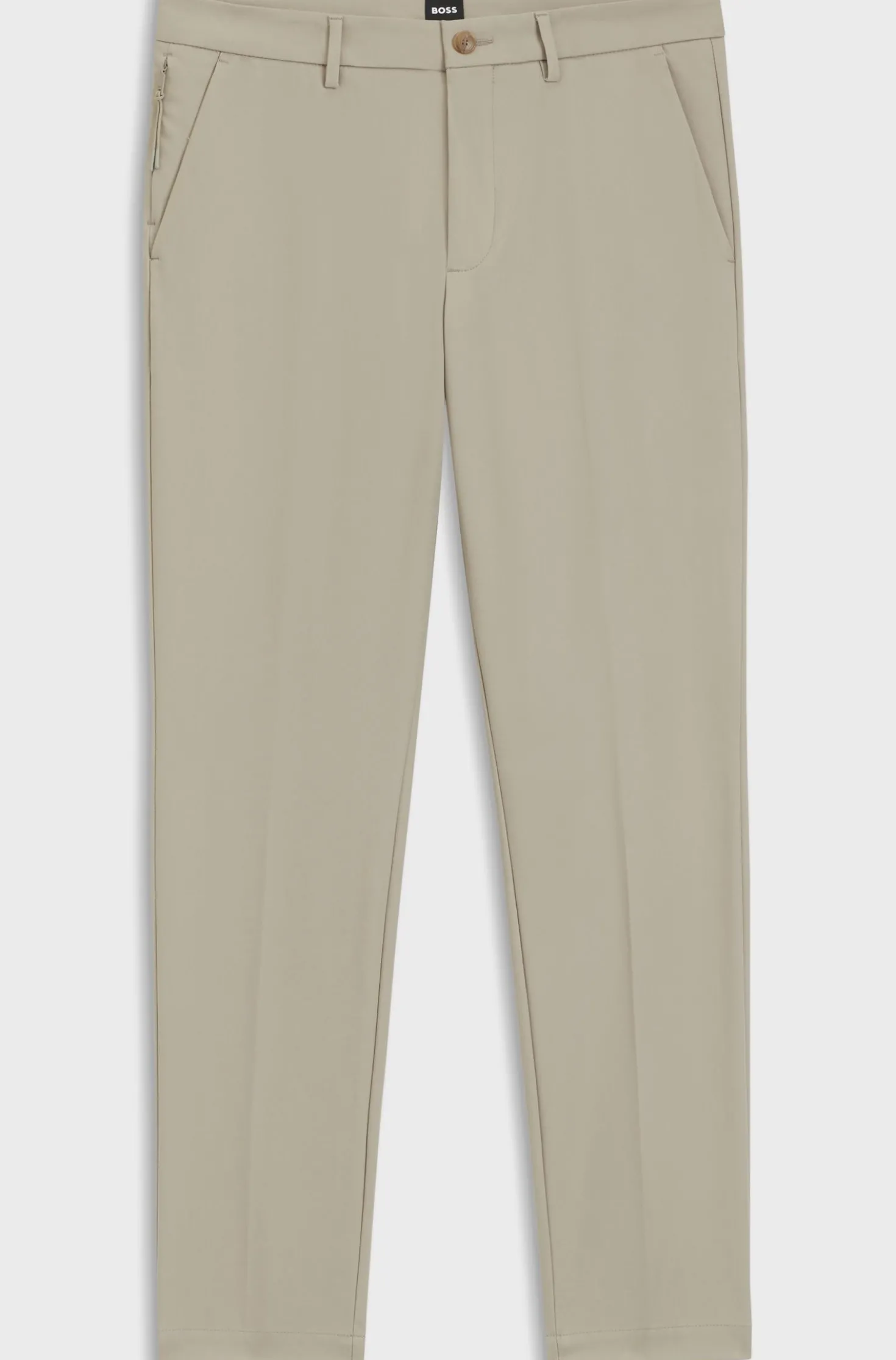 Slim-fit trousers in four-way stretch fabric
