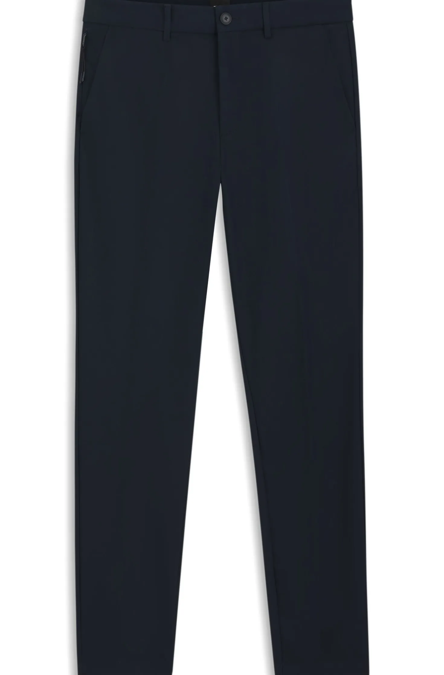Slim-fit trousers in four-way stretch fabric