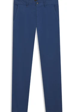 Slim-fit trousers in overdyed stretch satin