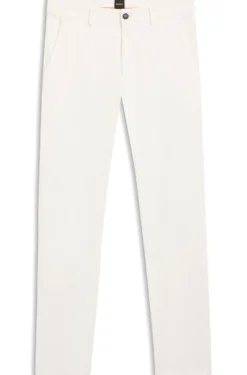 Slim-fit trousers in overdyed stretch satin