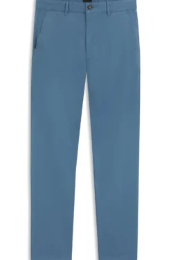 Slim-fit trousers in overdyed stretch satin