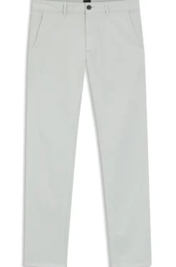 Slim-fit trousers in overdyed stretch satin