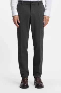 Slim-fit trousers in performance-stretch fabric