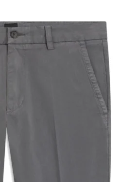 Slim-fit trousers in stretch-cotton gabardine