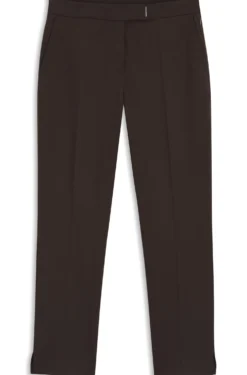 Slim-fit trousers in stretch jersey