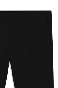 Slim-fit trousers in stretch wool