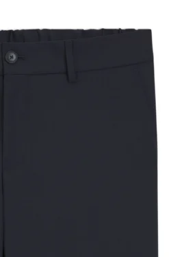 Slim-fit trousers in washable performance-stretch fabric