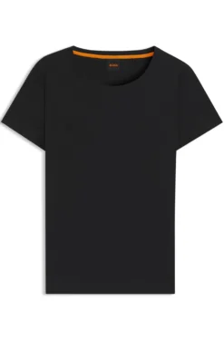 Slim-fit T-shirt in cotton with logo detail