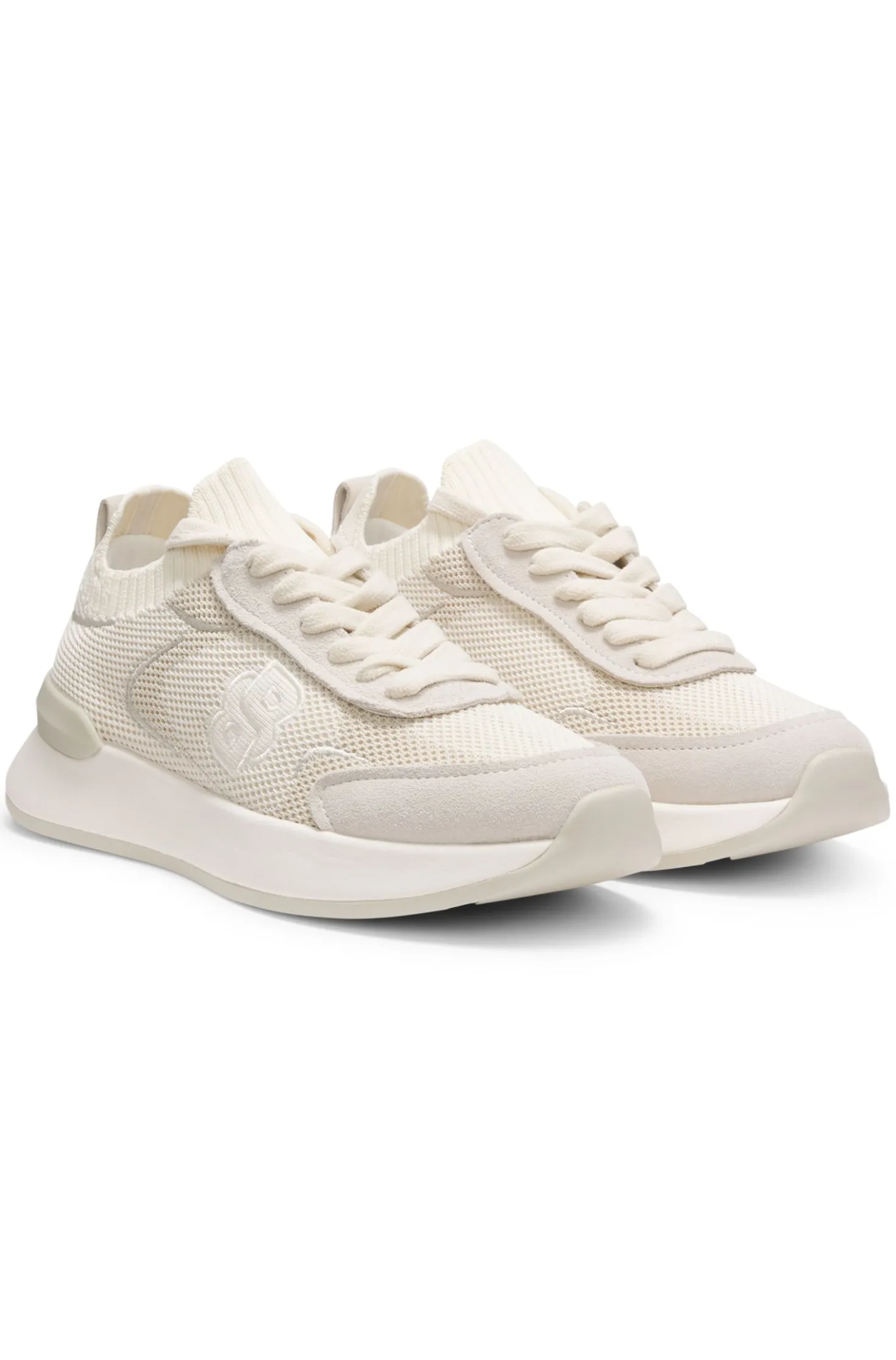 Sock trainers with Double B monogram