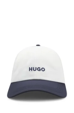 Soft six-panel cap with embroidered logo